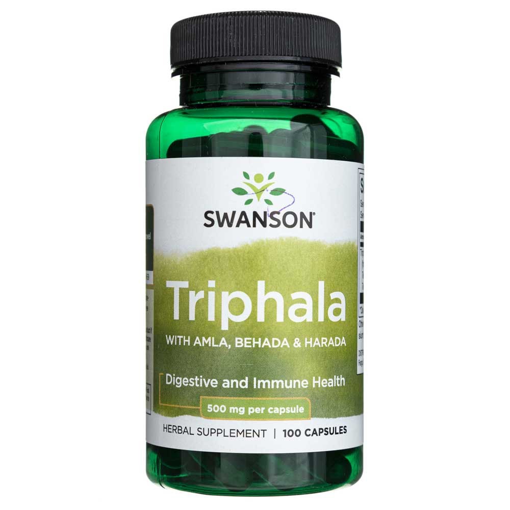 Swanson Triphala 500 mg - 100 Capsules