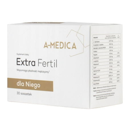 A-Medica Extra Fertil, Blackcurrant - 30 Sachets