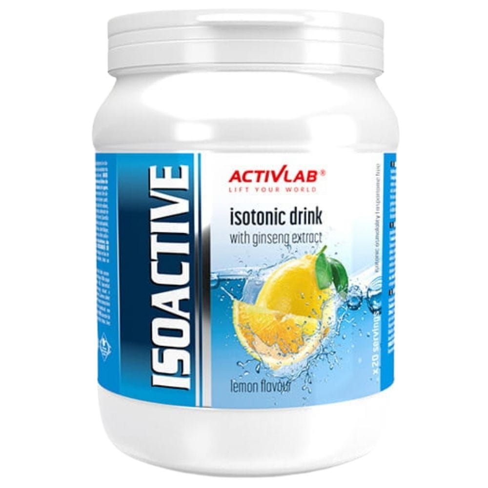 Activlab Isoactive, Electrolytes + B Vitamins, Lemon - 630 g