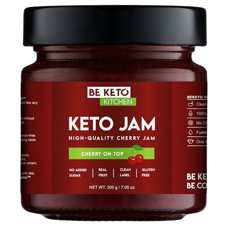 BeKeto Keto Jam, Perfect Cherry - 200 g
