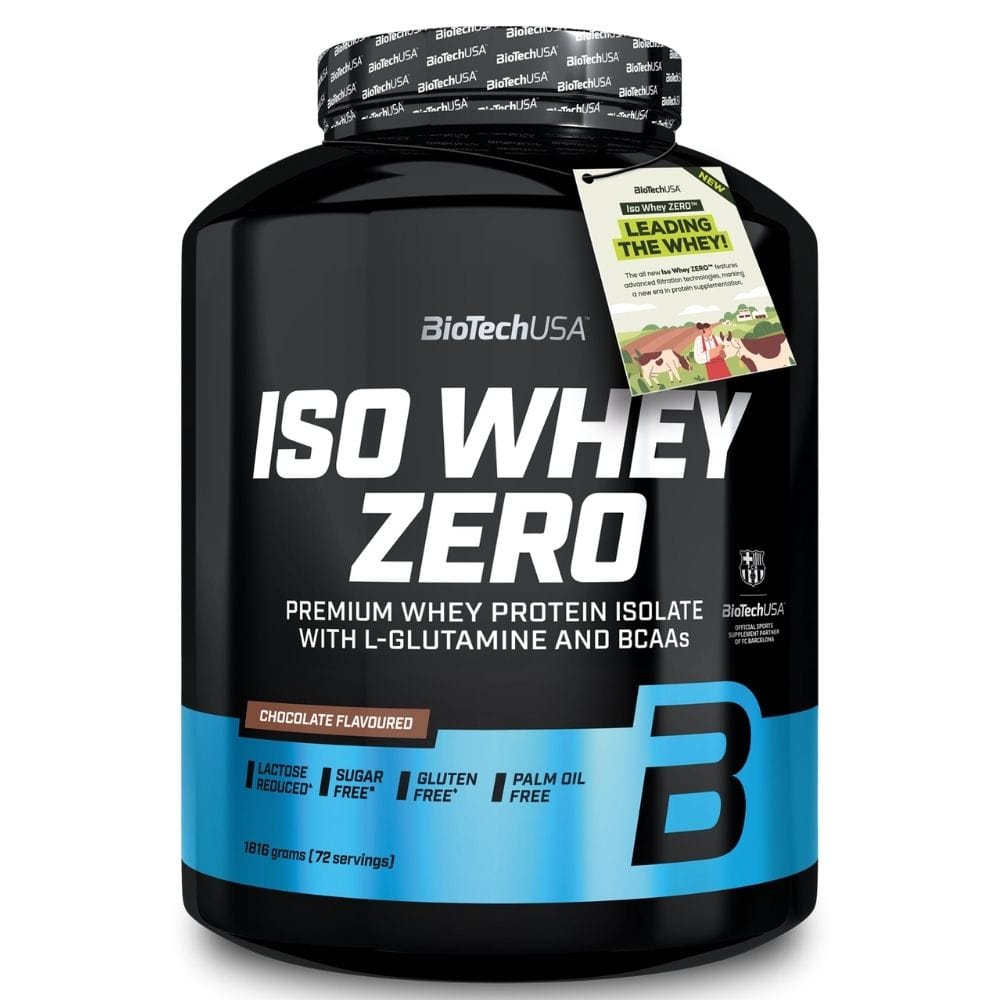 BioTech USA Iso Whey Zero Isolate, Chocolate Flavoured - 1816 g