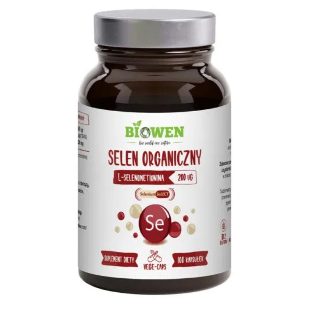 Biowen Organic Selenium 200 mcg - 100 Capsules