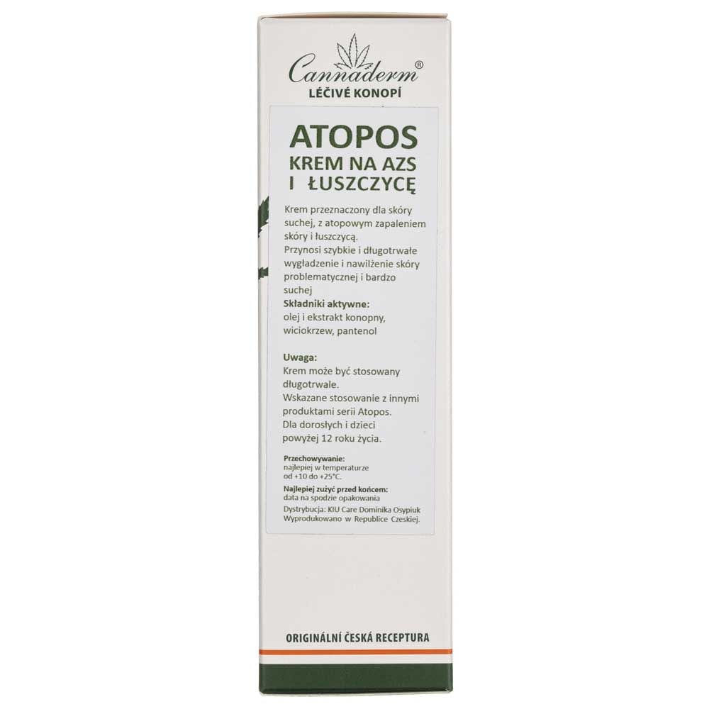 Cannaderm Atopos Cream for AD and Psoriasis - 75 g