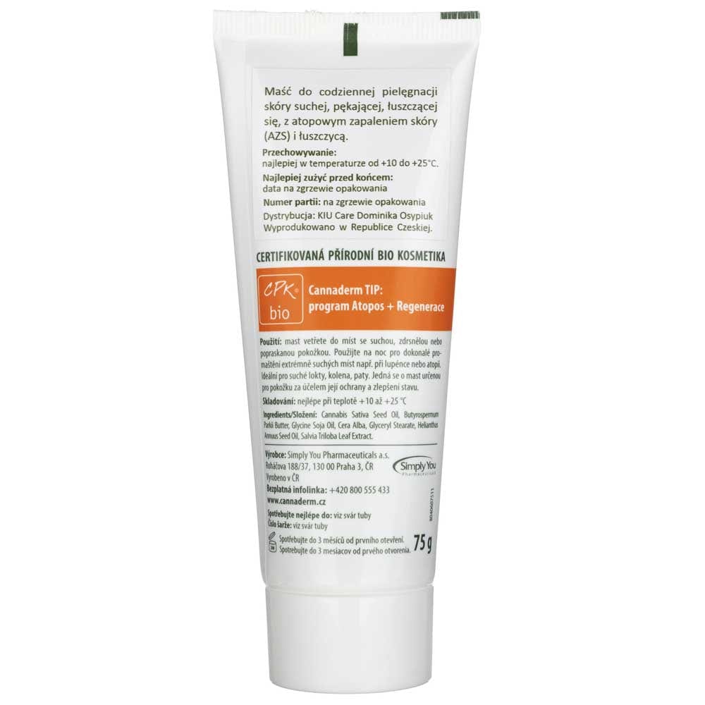 Cannaderm Konopka Ointment for Very Dry Skin - 75 g