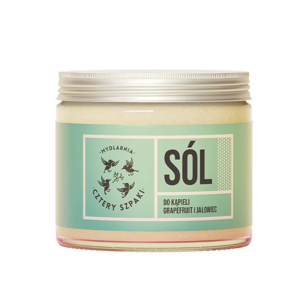 Cztery Szpaki Grapefruit and Juniper Bath Salt - 320 g