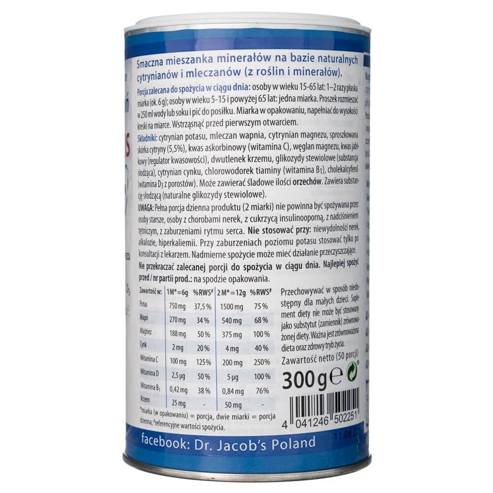 Dr. Jacob's Alkaline Powder pH Balance PLUS - 300 g