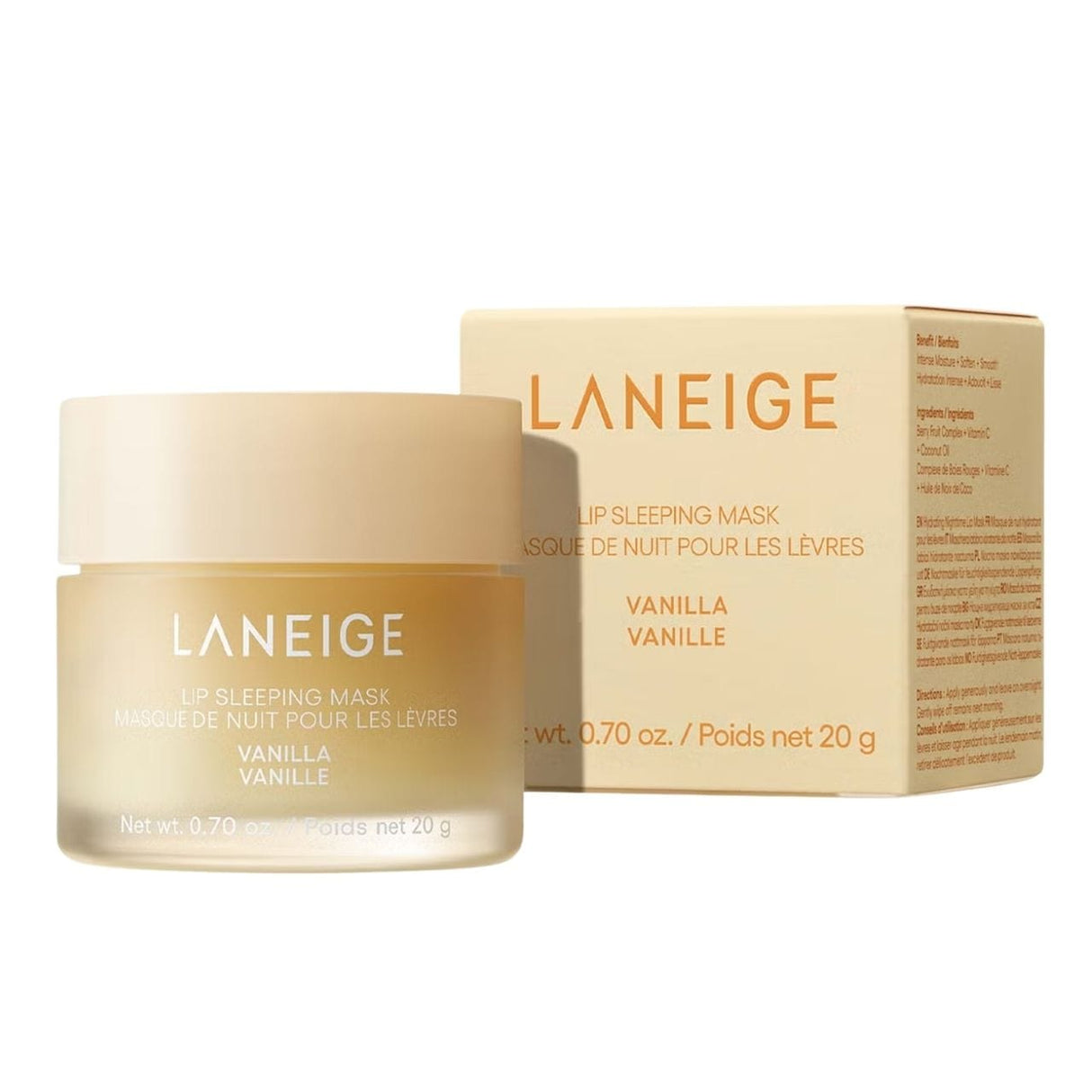 Laneige Lip Sleeping Mask, Vanilla - 20 g