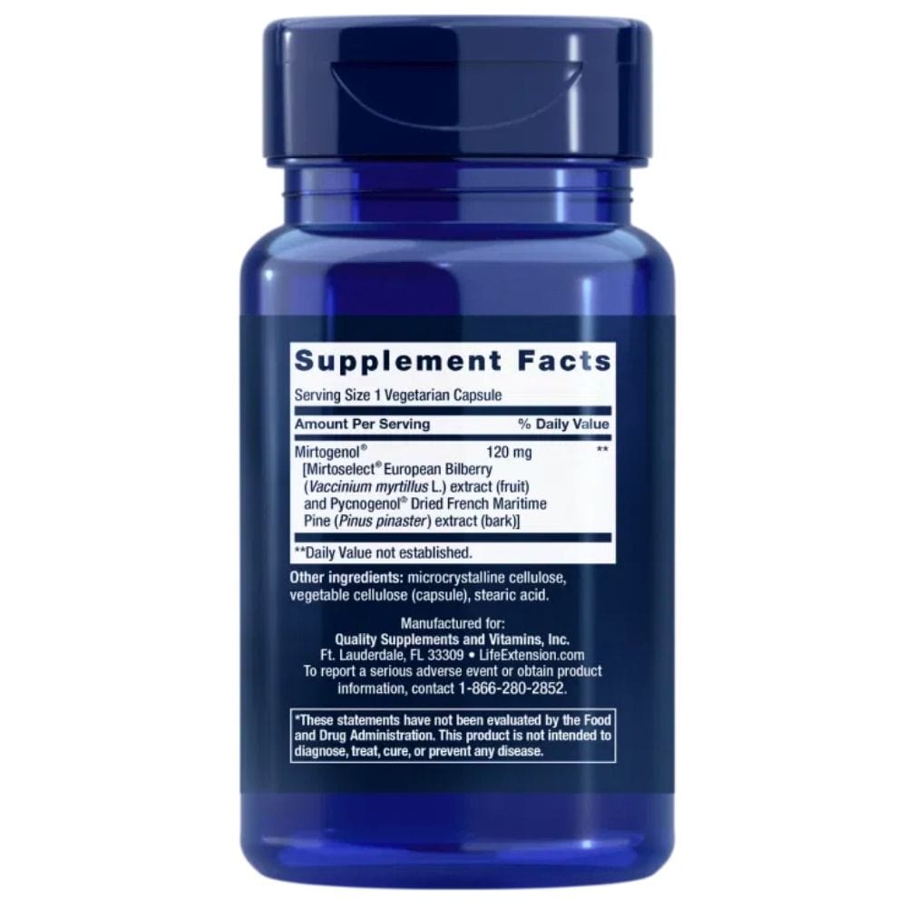 Life Extension Eye Pressure Support with Mirtogenol® - 30 Veg Capsules