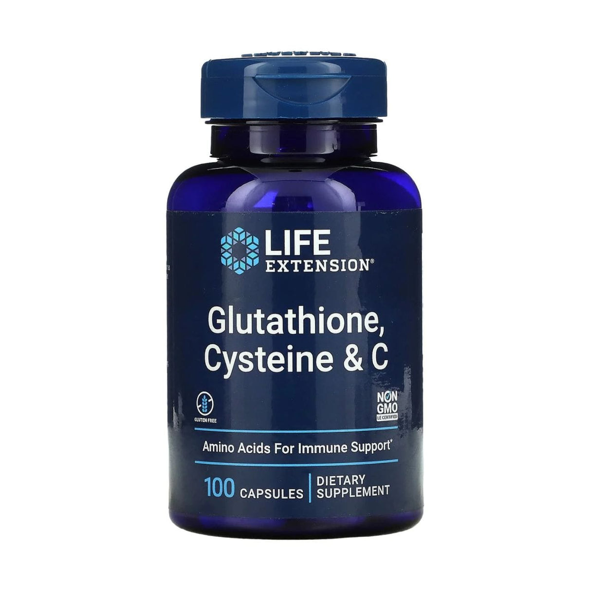 Life Extension Glutathione, Cysteine & C - 100 Capsules