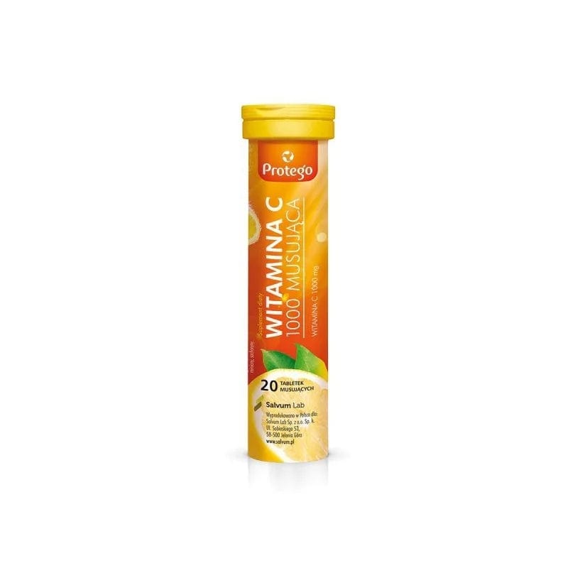 Protego Vitamin C 1000 - 20 Effervescent tablets