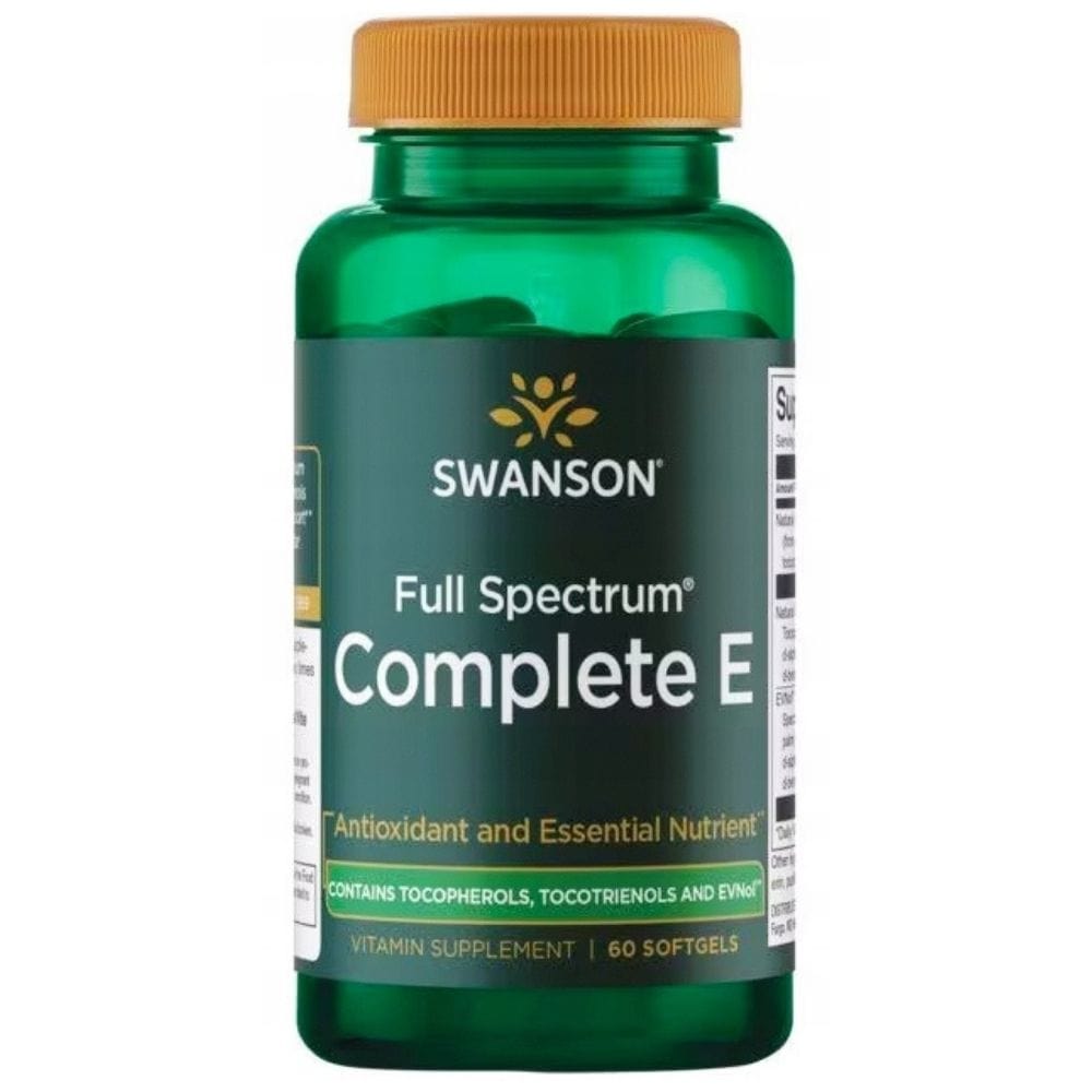 Swanson Full Spectrum Complete E with Tocotrienols - 60 Capsules