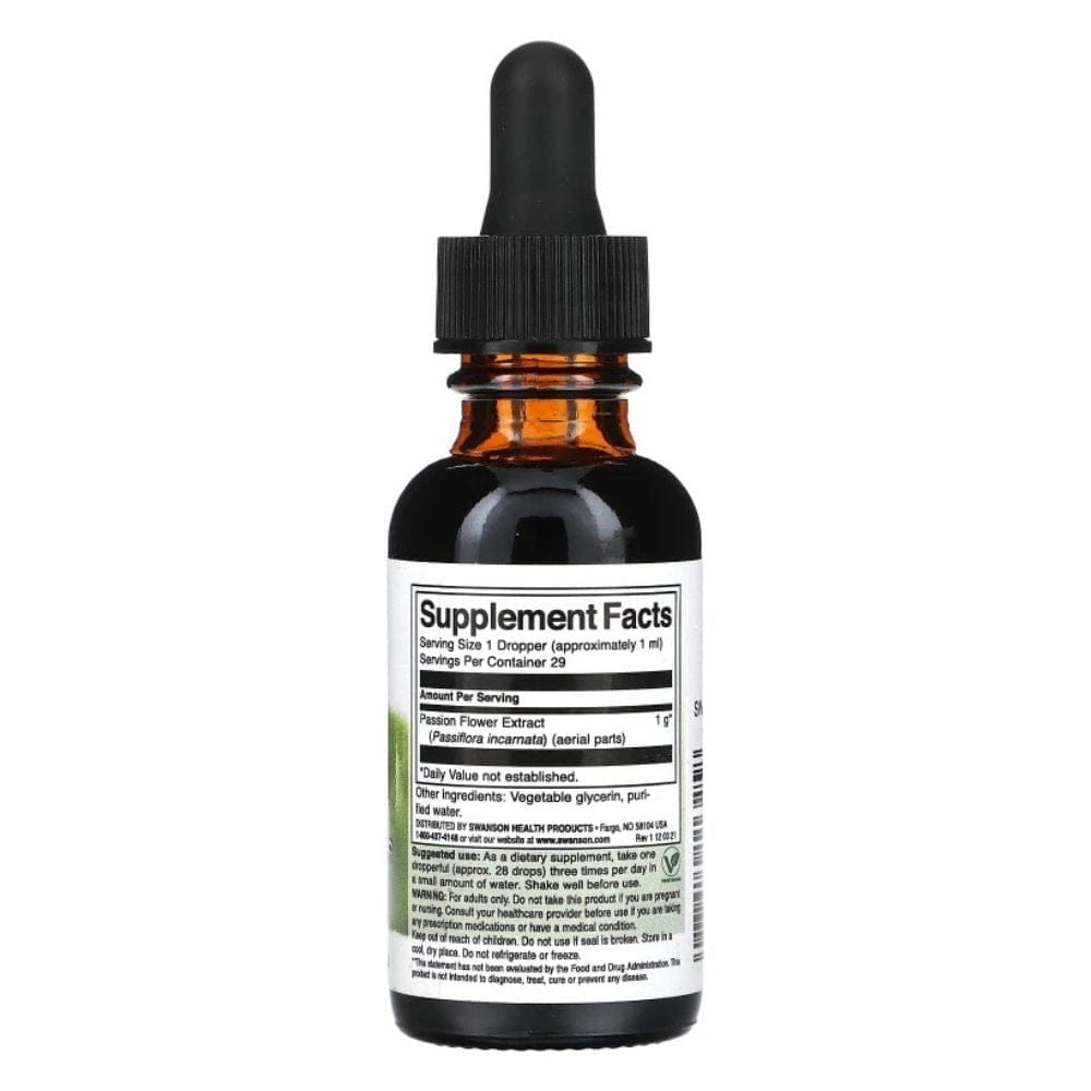 Swanson Passion Flower Liquid Extract - 29,6 ml