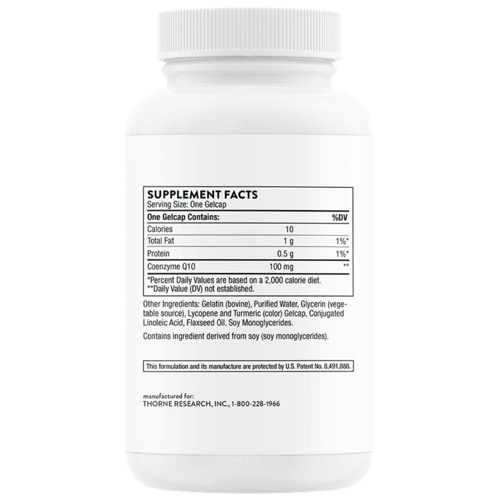 Thorne Research CoQ10, Ubiquinone 100 mg - 60 Capsules