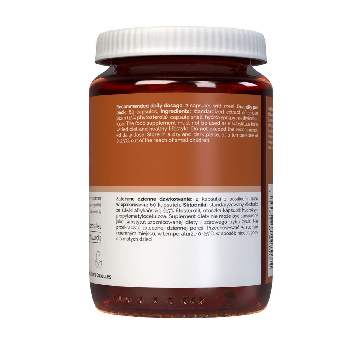 Vitaler's Pygeum 500 mg - 60 Capsules