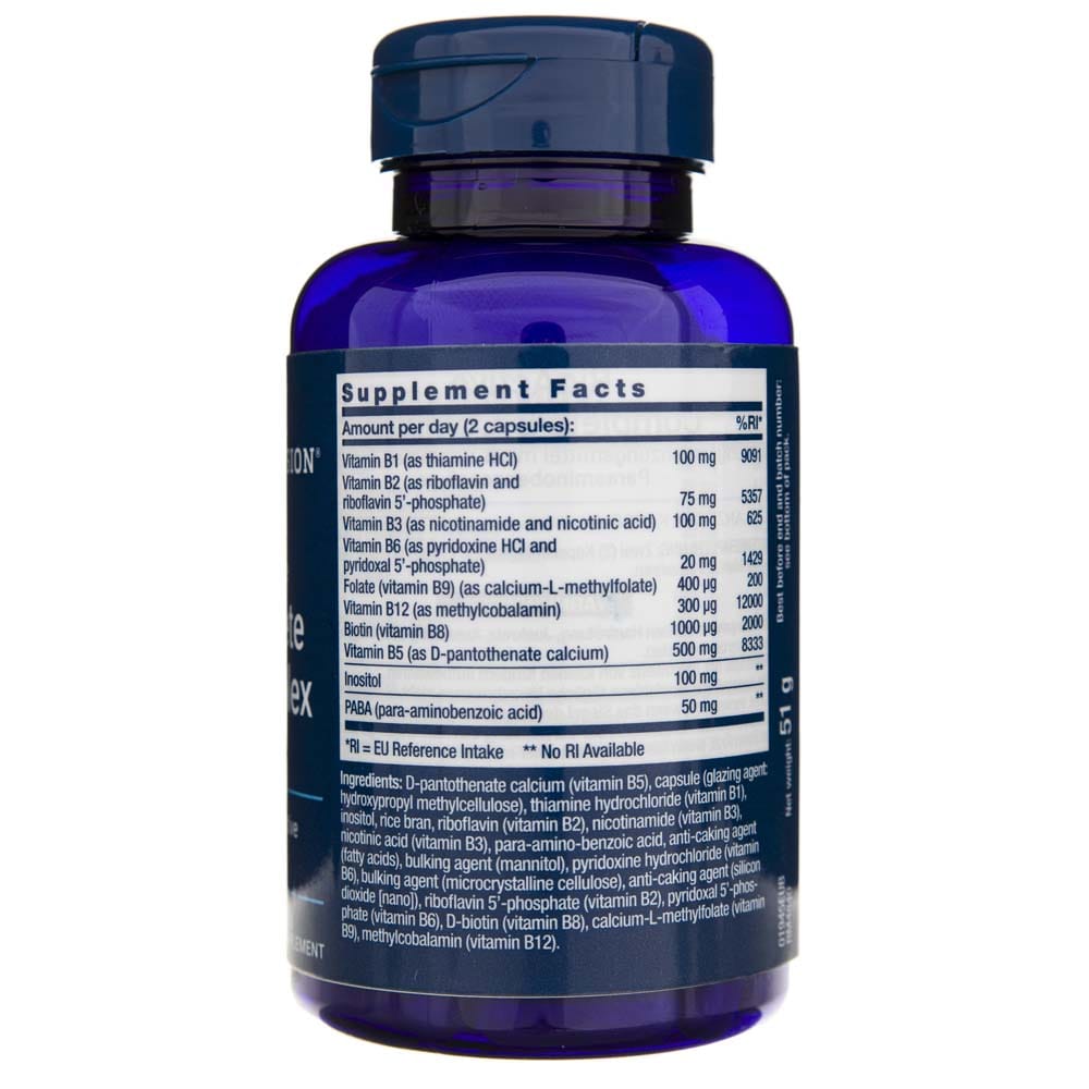 Life Extension Bioactive Complete B-Complex - 60 Veg Capsules