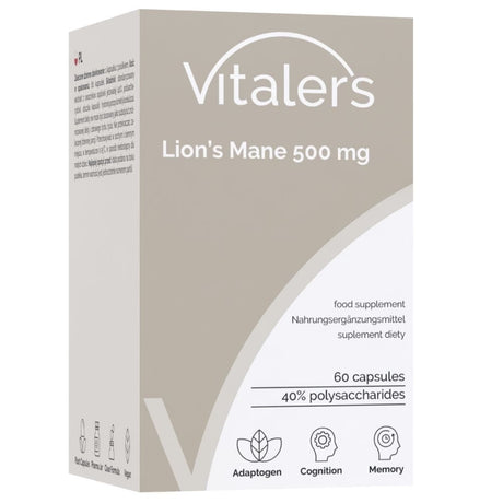 Vitaler's Lion's Mane 500 mg - 60 Capsules
