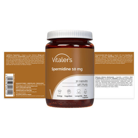 Vitaler's Spermidine 10 mg - 30 Capsules