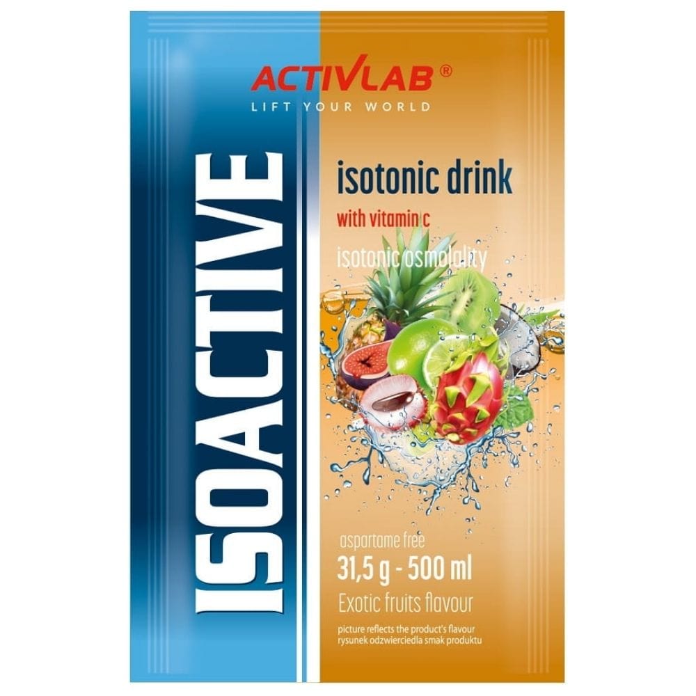 Activlab Isoactive Isotonic with Vitamin C, Exotic Fruits - 20 Sachets