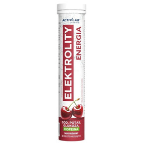 Activlab Pharma Electrolyte Energy with Caffeine, Cherry - 20 Effervescent Tablets