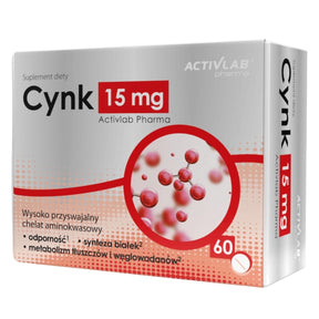 Activlab Pharma Zinc 15 mg - 60 Tablets