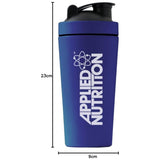 Applied Nutrition Stainless Steel Shaker, Blue - 750 ml