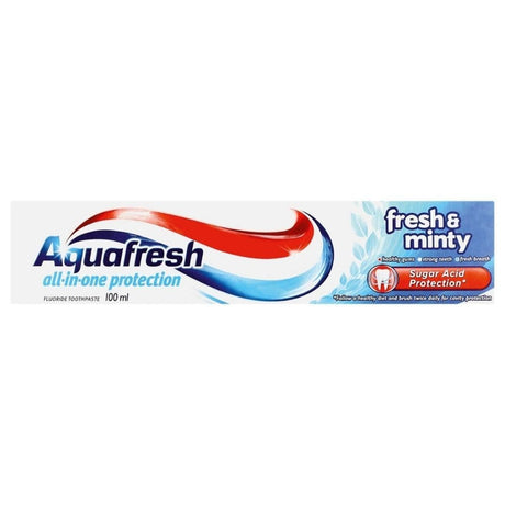 Aquafresh All-In-One Fresh & Minty Toothpaste - 100 ml