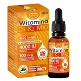 Asepta Vitamin D3 K2 MK7 with MCT Oil - 100 ml
