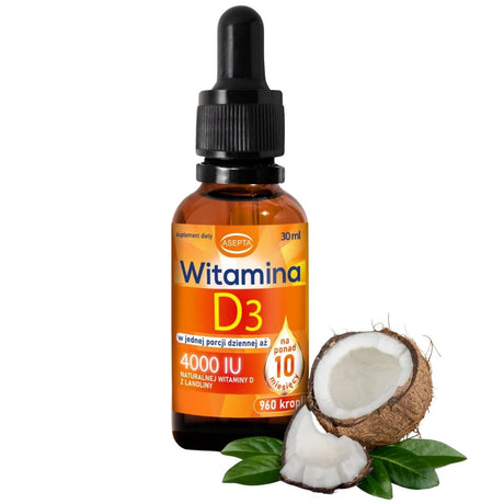 Asepta Vitamin D3 with MCT Oil - 30 ml