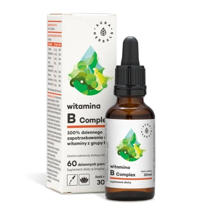 Aura Herbals Vitamin B Complex, drops - 30 ml