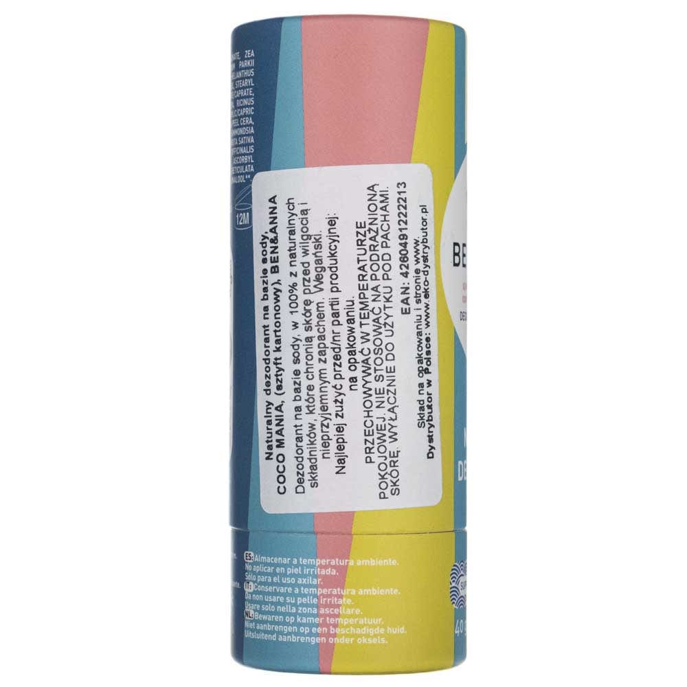 Ben&Anna Natural Deodorant Coco Mania - 40 g