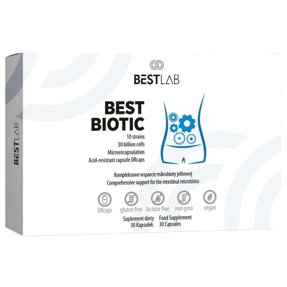 BestLab BestBiotic - 30 Capsules