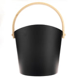 Bilovit Aluminium Sauna Bucket, Black - 7 Litres
