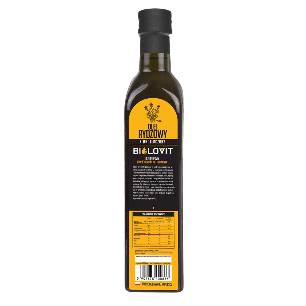 Bilovit Camelina Oil Cold Pressed - 500 ml