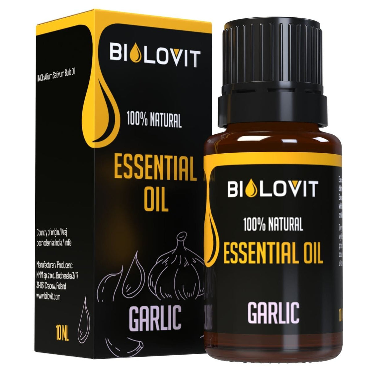 Bilovit Garlic Essential Oil - 10 ml