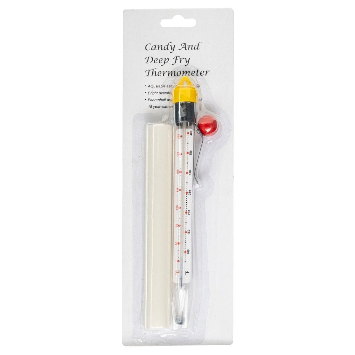 Bilovit Wax Thermometer with Metal Clip - 1 Piece