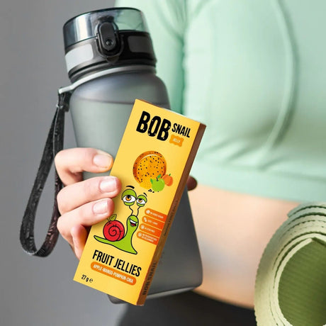 Bob Snail Apple-Mango-Pumpkin-Chia Fruit Jelly with No Added Sugar - 27 g