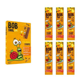 Bob Snail Pear & Mango Stripe with No Added Sugar - 6x14 g
