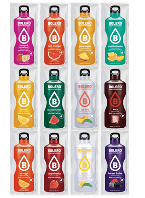Bolero Instant Drink Mix Sachets - 9 g 12 Sachets