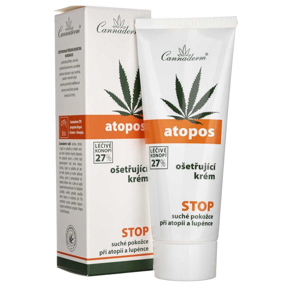 Cannaderm Atopos Cream for AD and psoriasis - 75 g