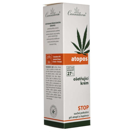 Cannaderm Atopos Cream for AD and Psoriasis - 75 g