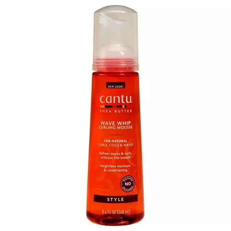 Cantu Shea Butter Styling Mousse for Curly Hair - 248 ml