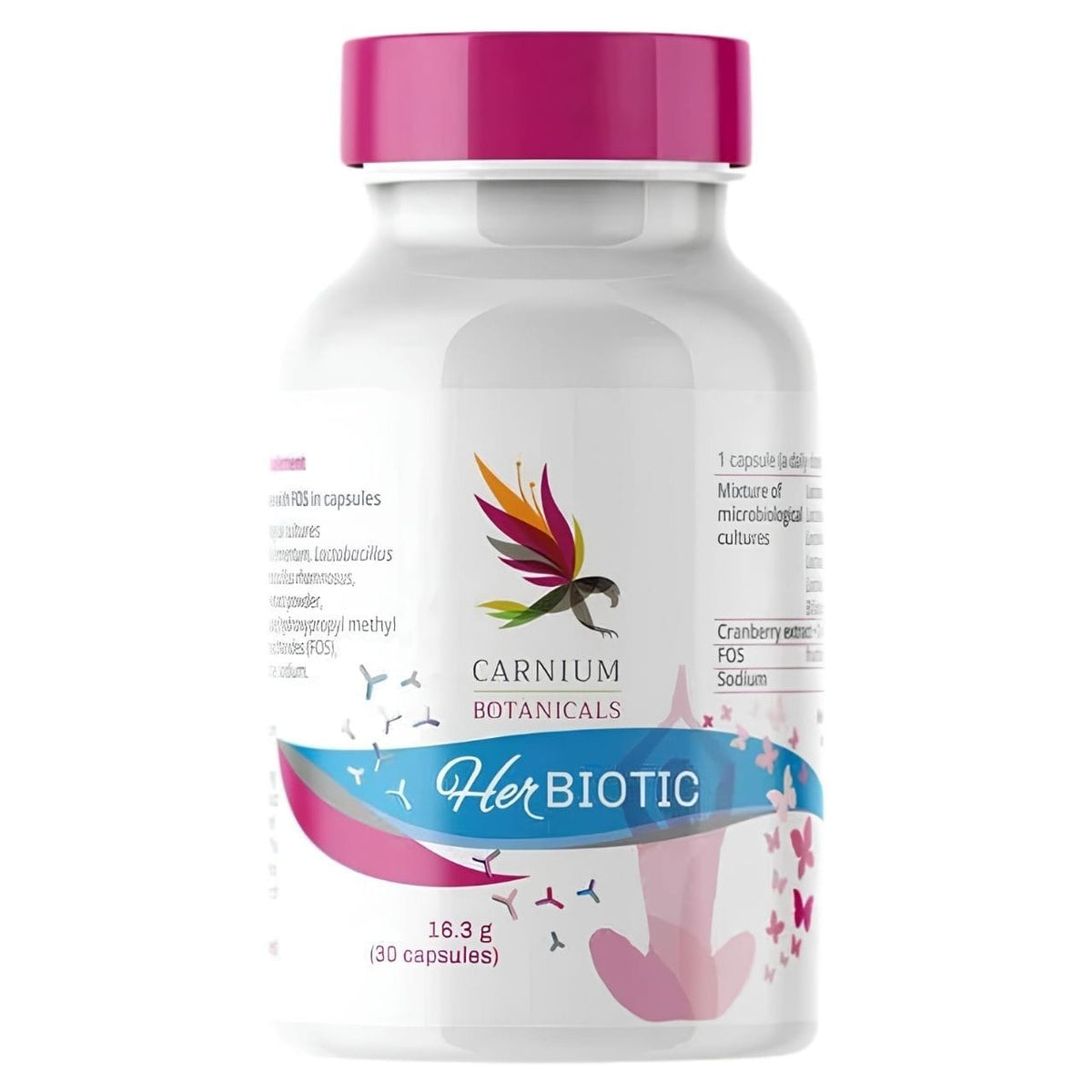 Carnium Botanicals Her Biotic, Probiotic Complex for Women - 30 Capsules