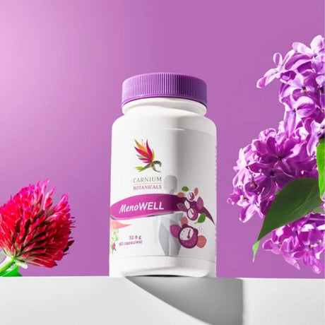 Carnium Botanicals MenoWELL, Herbal Complex for Women in Menopause - 60 Capsules
