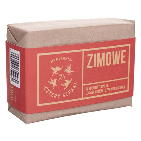 Cztery Szpaki Winter soap with spicy and biscuit aroma - 110 g