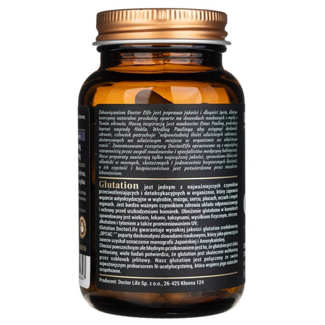 Doctor Life L-Glutathione + N-Acetyl-Cysteine - 60 Capsules
