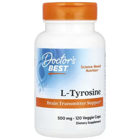 Doctor's Best L-Tyrosine 500 mg - 120 Capsules