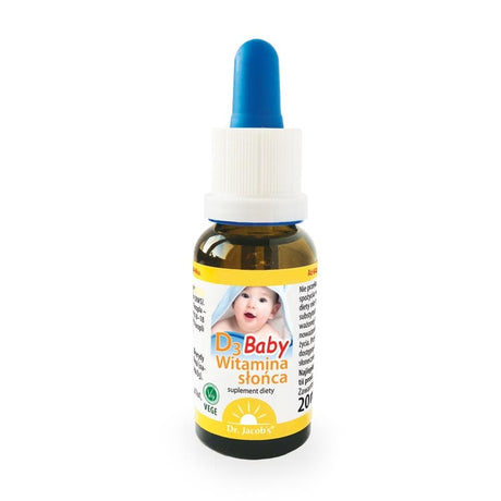 Dr. Jacob's Vitamin D3 BABY, Drops  - 20 ml