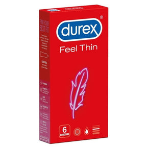Durex Feel Ultra Thin Condoms - 6 Condoms