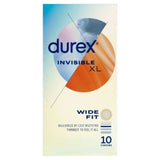 Durex Invisible XL Condoms - 10 pcs.