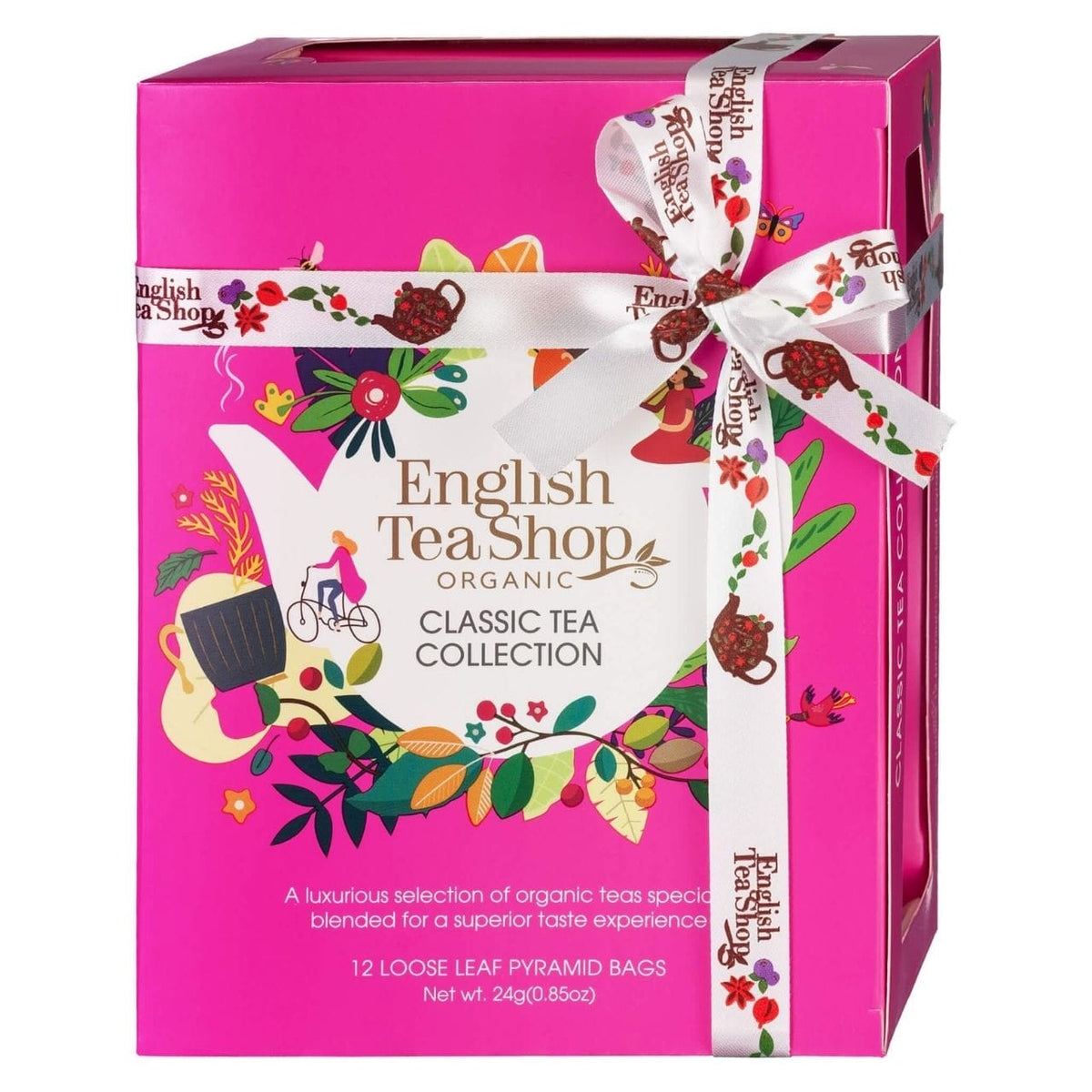 Sweet Tea Collection English Tea Shop Classic Tea Collection Pink – 12 Sachets – Medpak
